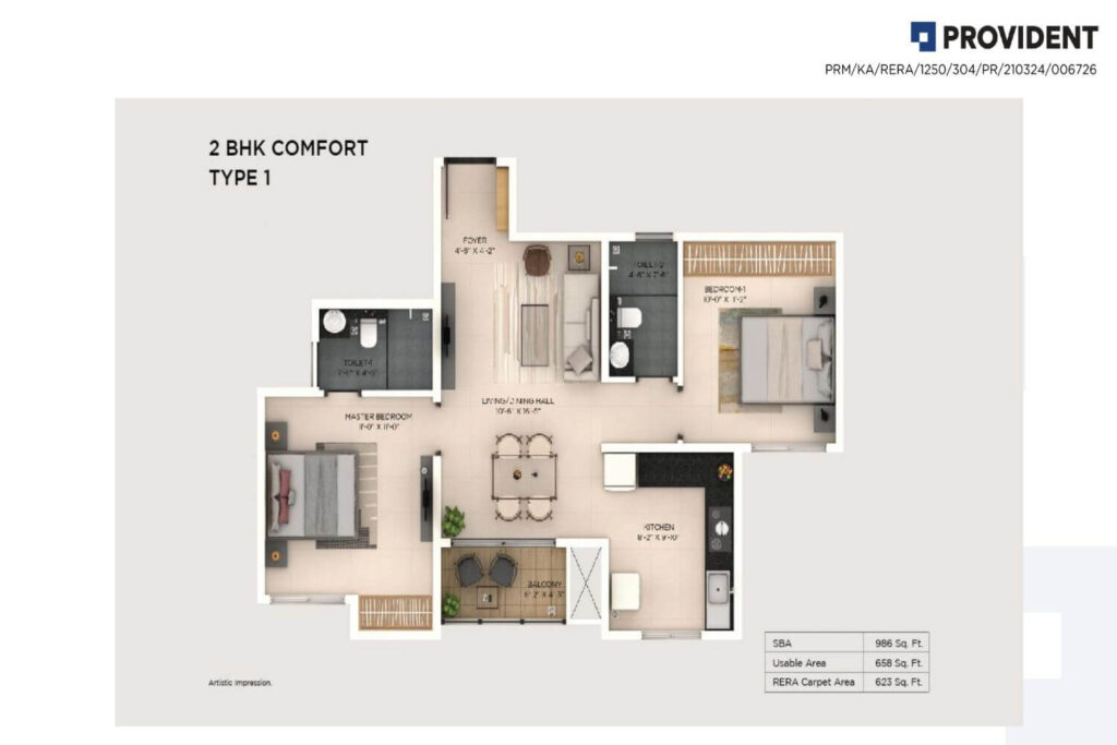 Provident Botanico Floor Plan1